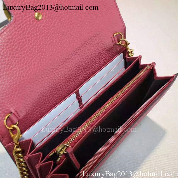 Gucci GG Marmont Leather mini Chain Bag 401232 Rose Gucci GG Marmont Leather mini Chain Bag 401232 Rose