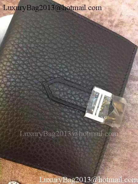 Hermes Bi-Fold Wallet Togo Leather H512 Black Hermes Bi-Fold Wallet Togo Leather H512 Black