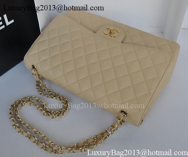 Chanel Jumbo Double Flaps Bag Apricot Cannage Pattern A36097 Gold Chanel Jumbo Double Flaps Bag Apricot Cannage Pattern A36097 Gold