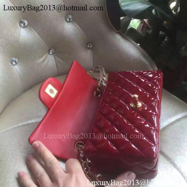Chanel mini Classic Flap Bag Original Patent A1116 Wine Chanel mini Classic Flap Bag Original Patent A1116 Wine