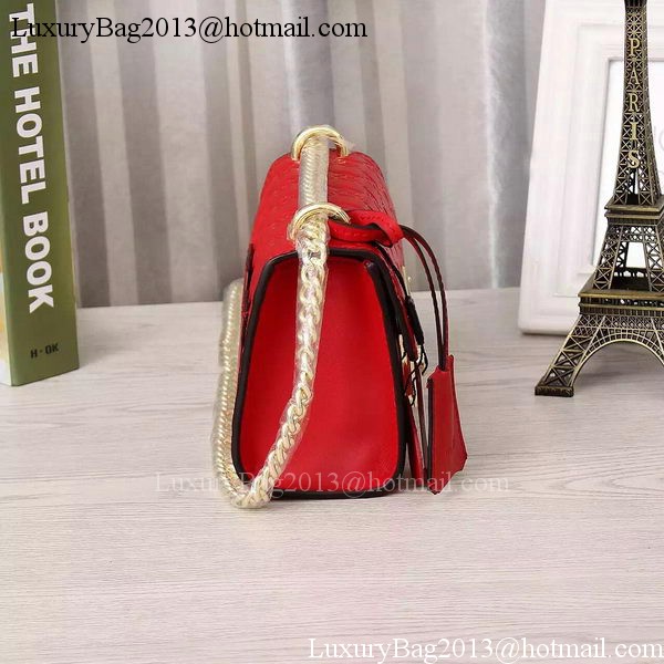 Gucci Padlock Gucci Signature Shoulder Bag 409487 Red Gucci Padlock Gucci Signature Shoulder Bag 409487 Red