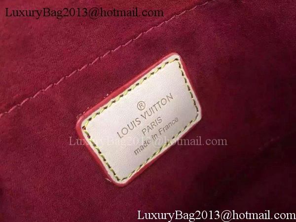 Louis Vuitton Monogram Canvas Felicie Chain Wallet M61276 Burgundy Louis Vuitton Monogram Canvas Felicie Chain Wallet M61276 Burgundy