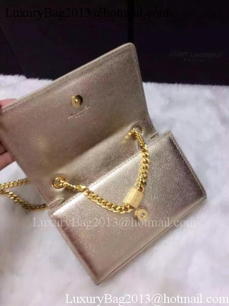 Yves Saint Laurent Cross-body Shoulder Bag Y9013 Gold Yves Saint Laurent Cross-body Shoulder Bag Y9013 Gold