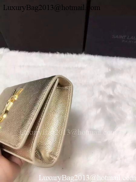 Yves Saint Laurent Cross-body Shoulder Bag Y9013 Gold Yves Saint Laurent Cross-body Shoulder Bag Y9013 Gold