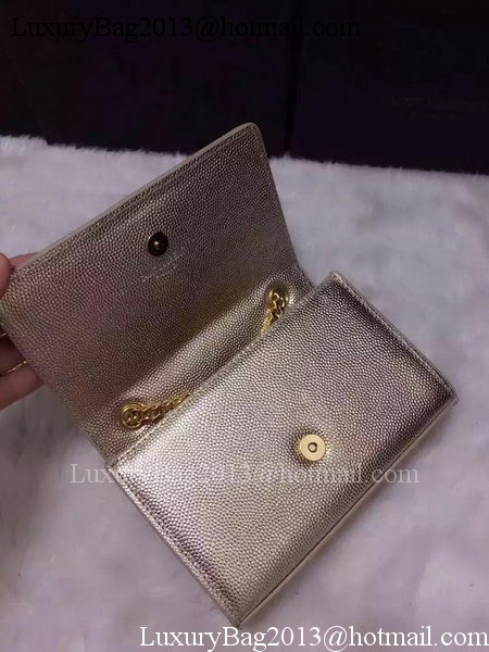 Yves Saint Laurent Cross-body Shoulder Bag Y9013 Gold Yves Saint Laurent Cross-body Shoulder Bag Y9013 Gold