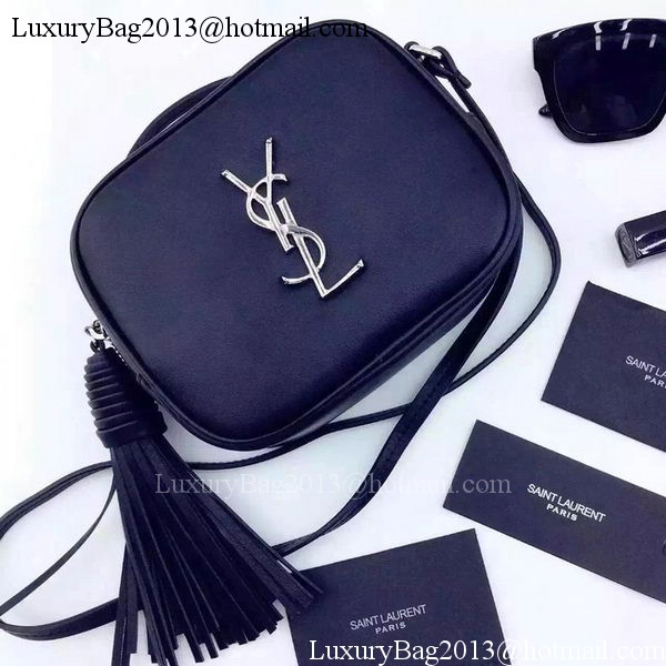 Yves Saint Laurent Monogram Blogger Bag Y16SS Black Yves Saint Laurent Monogram Blogger Bag Y16SS Black