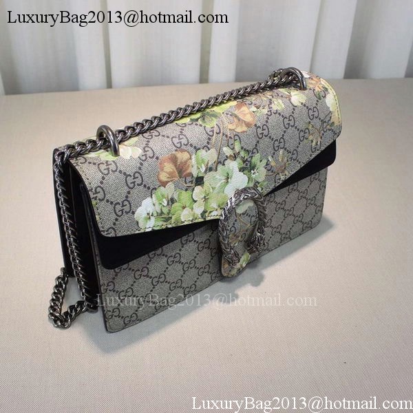 Gucci 400249 Black Dionysus GG Supreme Canvas Shoulder Bag Gucci 400249 Black Dionysus GG Supreme Canvas Shoulder Bag