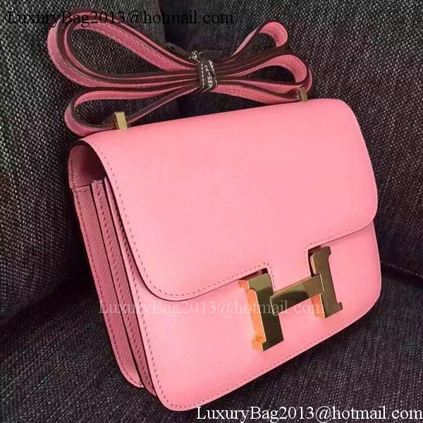 Hermes Constance Bag Calfskin Leather H9999 Pink Hermes Constance Bag Calfskin Leather H9999 Pink