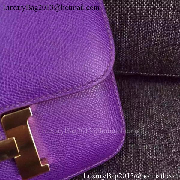 Hermes Constance Bag Calfskin Leather H9999 Violet Hermes Constance Bag Calfskin Leather H9999 Violet