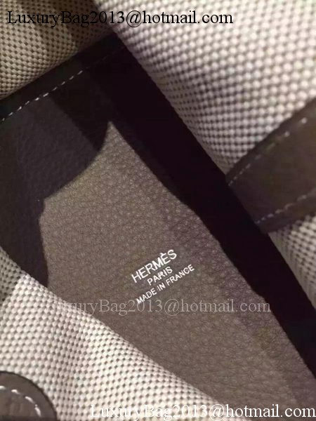 Hermes Picotin Lock 18cm Bag Canvas HPL8618T Dark Grey Hermes Picotin Lock 18cm Bag Canvas HPL8618T Dark Grey