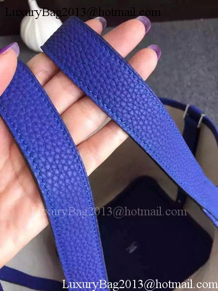 Hermes Picotin Lock 18cm Bag Canvas HPL8618T RoyalBlue Hermes Picotin Lock 18cm Bag Canvas HPL8618T RoyalBlue