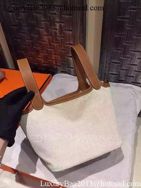 Hermes Picotin Lock 18cm Bag Canvas HPL8618T Wheat Hermes Picotin Lock 18cm Bag Canvas HPL8618T Wheat