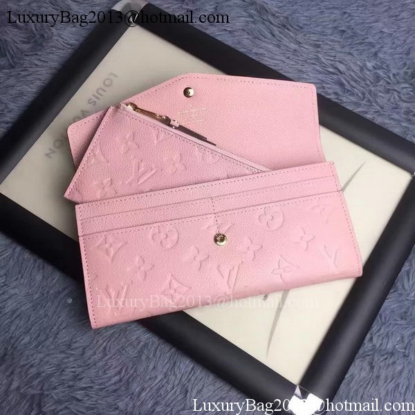 Louis Vuitton Monogram Empreinte WALLET M60565 Pink Louis Vuitton Monogram Empreinte WALLET M60565 Pink