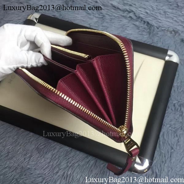 Louis Vuitton Monogram Empreinte ZIPPY WALLET M60571 Purple Louis Vuitton Monogram Empreinte ZIPPY WALLET M60571 Purple