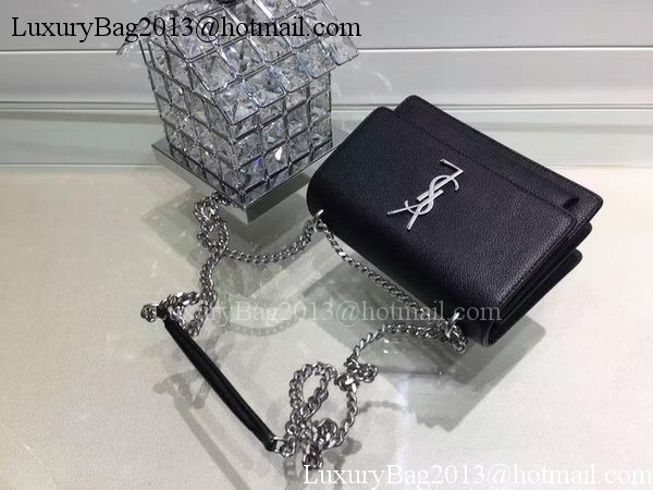 Yves Saint Laurent Cross-body Shoulder Bag Y13927 Black Yves Saint Laurent Cross-body Shoulder Bag Y13927 Black