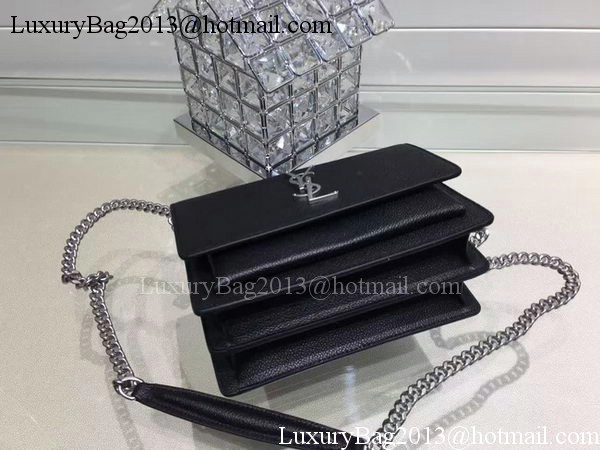 Yves Saint Laurent Cross-body Shoulder Bag Y13927 Black Yves Saint Laurent Cross-body Shoulder Bag Y13927 Black