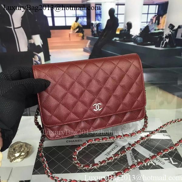 Chanel mini Flap Bag Cannage Pattern A8373 Burgundy Chanel mini Flap Bag Cannage Pattern A8373 Burgundy