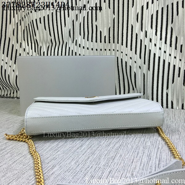 YSL Classic Monogramme Flap Bag Cannage Pattern Y377828L OffWhite YSL Classic Monogramme Flap Bag Cannage Pattern Y377828L OffWhite