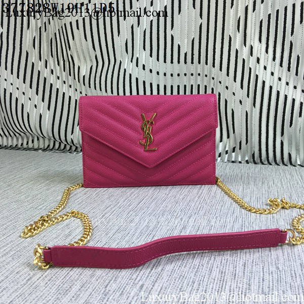 YSL Classic Monogramme Flap Bag Cannage Pattern Y377828S Rose YSL Classic Monogramme Flap Bag Cannage Pattern Y377828S Rose