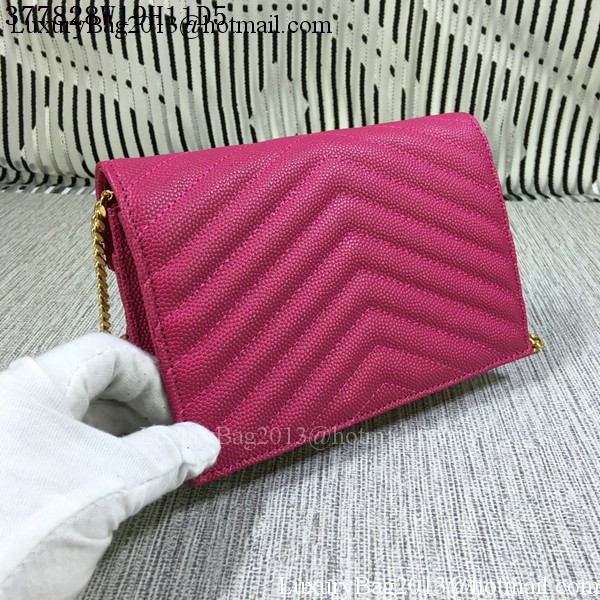 YSL Classic Monogramme Flap Bag Cannage Pattern Y377828S Rose YSL Classic Monogramme Flap Bag Cannage Pattern Y377828S Rose