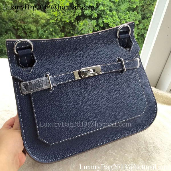 Hermes Jypsiere 31CM Shoulder Bag Calfskin Leather H0880 Royal Hermes Jypsiere 31CM Shoulder Bag Calfskin Leather H0880 Royal