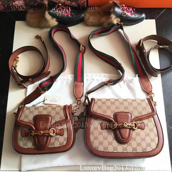 Gucci Lady Web GG Canvas Shoulder Bag 383821 Brown Gucci Lady Web GG Canvas Shoulder Bag 383821 Brown