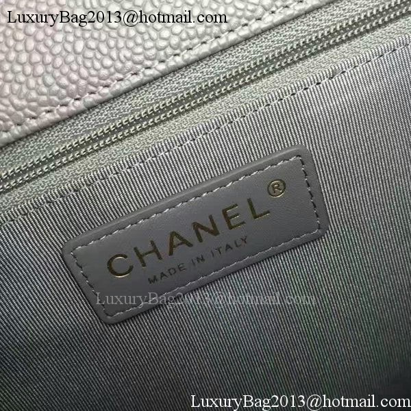 Boy Chanel Flap Bags Original Grey Cannage Pattern A67088 Gold Boy Chanel Flap Bags Original Grey Cannage Pattern A67088 Gold