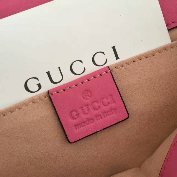 Gucci Now GG Marmont Mini Shoulder Bag 446744 Pink Gucci Now GG Marmont Mini Shoulder Bag 446744 Pink