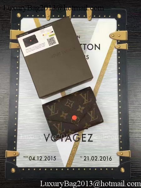 Louis Vuitton Monogram Canvas Victorine Wallet M62360 Orange Louis Vuitton Monogram Canvas Victorine Wallet M62360 Orange