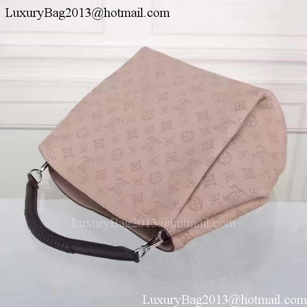 Louis Vuitton Mahina Leather BABYLONE CHAIN BB Bag M51223 Apricot Louis Vuitton Mahina Leather BABYLONE CHAIN BB Bag M51223 Apricot