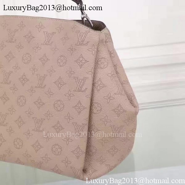 Louis Vuitton Mahina Leather BABYLONE CHAIN BB Bag M51223 Apricot Louis Vuitton Mahina Leather BABYLONE CHAIN BB Bag M51223 Apricot