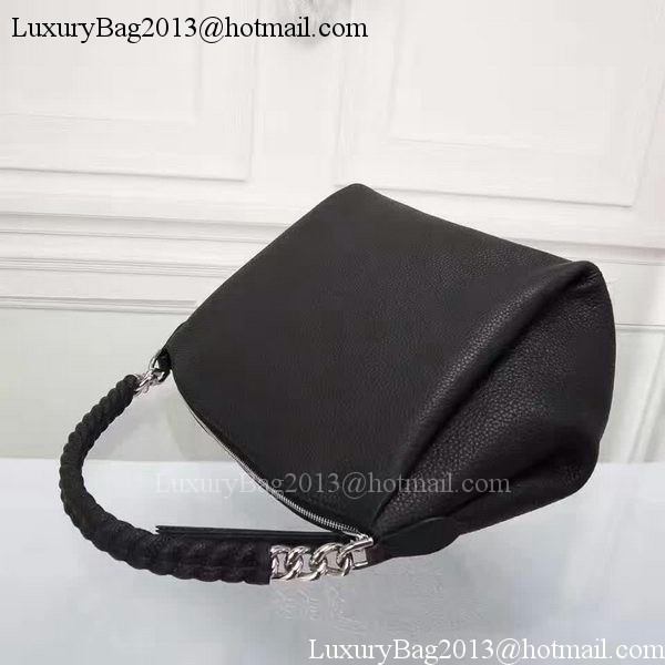 Louis Vuitton Mahina Leather BABYLONE CHAIN BB Bag M51223 Black Louis Vuitton Mahina Leather BABYLONE CHAIN BB Bag M51223 Black