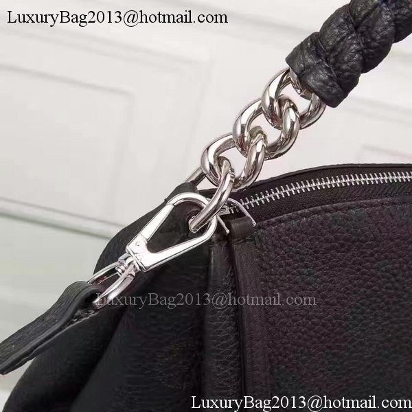 Louis Vuitton Mahina Leather BABYLONE CHAIN BB Bag M51223 Black Louis Vuitton Mahina Leather BABYLONE CHAIN BB Bag M51223 Black