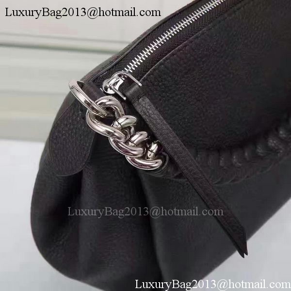 Louis Vuitton Mahina Leather BABYLONE CHAIN BB Bag M51223 Black Louis Vuitton Mahina Leather BABYLONE CHAIN BB Bag M51223 Black