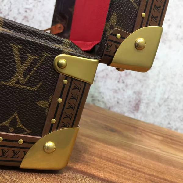 Louis Vuitton Monogram Canvas Treasure Box 40666 Red Louis Vuitton Monogram Canvas Treasure Box 40666 Red
