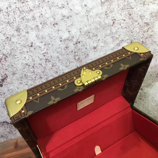 Louis Vuitton Monogram Canvas Treasure Box 40666 Red Louis Vuitton Monogram Canvas Treasure Box 40666 Red