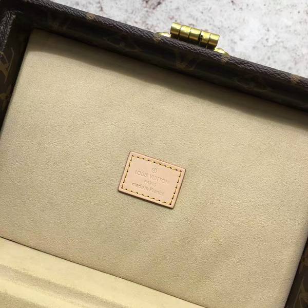 Louis Vuitton Monogram Canvas Treasure Box 40666 Yellow Louis Vuitton Monogram Canvas Treasure Box 40666 Yellow