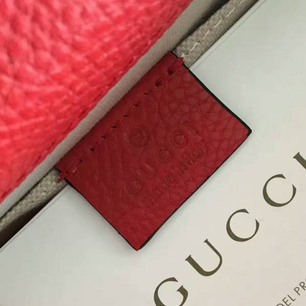 Gucci Now Bamboo Lichee Pattern Leather Top Handle Bag 448075 Red Gucci Now Bamboo Lichee Pattern Leather Top Handle Bag 448075 Red