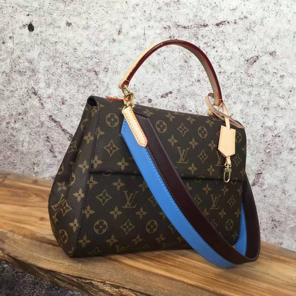 Louis Vuitton Monogram Canvas CLUNY Bag M42735 Blue Louis Vuitton Monogram Canvas CLUNY Bag M42735 Blue