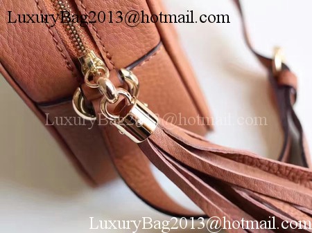 Gucci Soho Metallic Leather Disco Bag 308364 Brown Gucci Soho Metallic Leather Disco Bag 308364 Brown