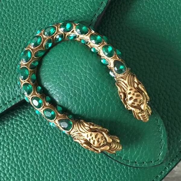 Gucci Dionysus Lichee Pattern Shoulder Bag 403348 Green Gucci Dionysus Lichee Pattern Shoulder Bag 403348 Green