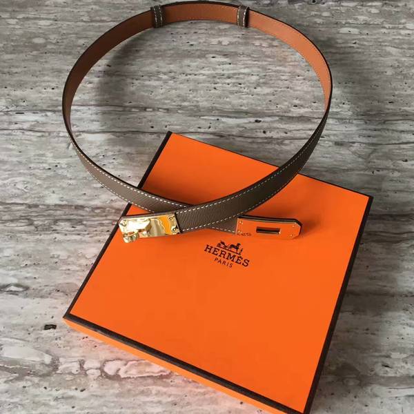 HERMES 1.7cm Original Leather Female Belt 17414c HERMES 1.7cm Original Leather Female Belt 17414c
