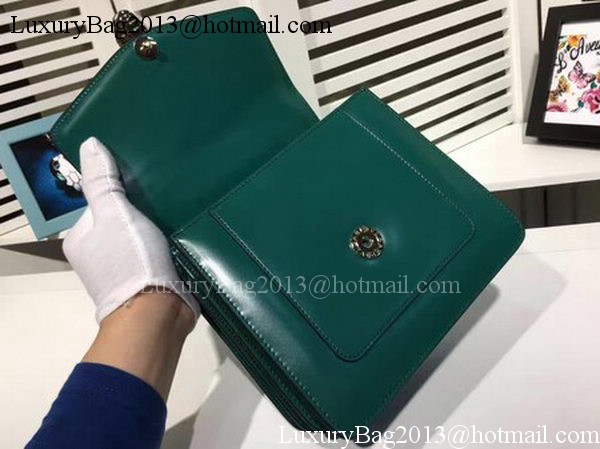 BVLGARI Serpenti Forever Bag Patent Leather BG2280 Green BVLGARI Serpenti Forever Bag Patent Leather BG2280 Green