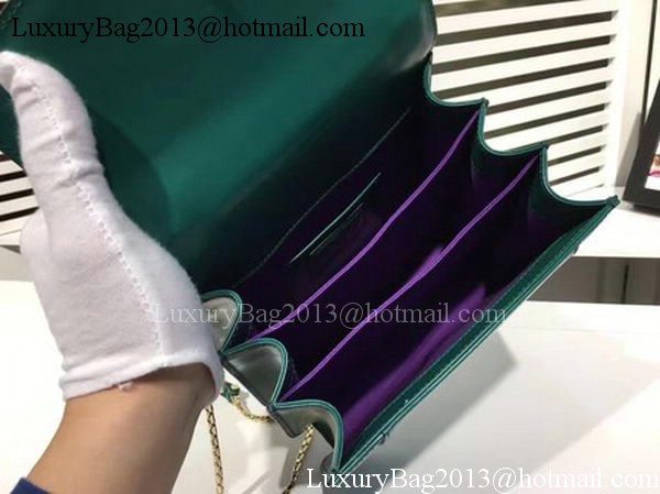 BVLGARI Serpenti Forever Bag Patent Leather BG2280 Green BVLGARI Serpenti Forever Bag Patent Leather BG2280 Green