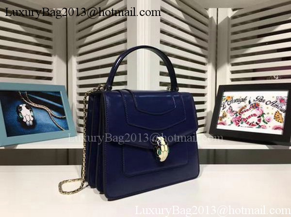 BVLGARI Serpenti Forever Bag Patent Leather BG2280 Royal BVLGARI Serpenti Forever Bag Patent Leather BG2280 Royal