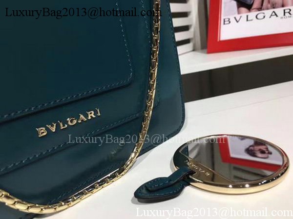 BVLGARI mini Shoulder Bag Calfskin Leather BG2283 Blue BVLGARI mini Shoulder Bag Calfskin Leather BG2283 Blue