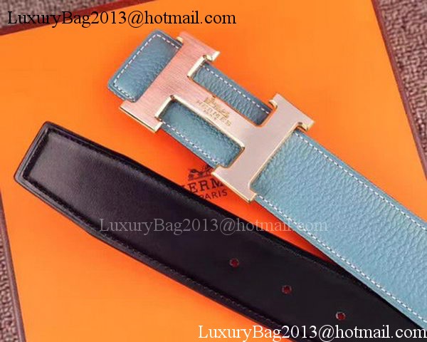 Hermes 40mm Belt H170417 SkyBlue Hermes 40mm Belt H170417 SkyBlue