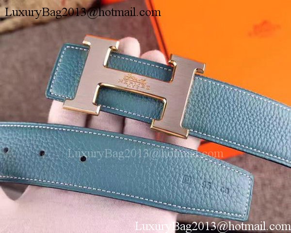 Hermes 40mm Belt H170417 SkyBlue Hermes 40mm Belt H170417 SkyBlue
