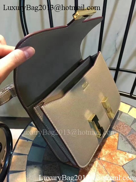 Hermes Constance Bag Calfskin Leather H9978 Grey Hermes Constance Bag Calfskin Leather H9978 Grey