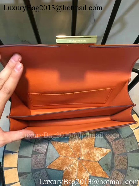 Hermes Constance Bag Calfskin Leather H9978 Orange Hermes Constance Bag Calfskin Leather H9978 Orange